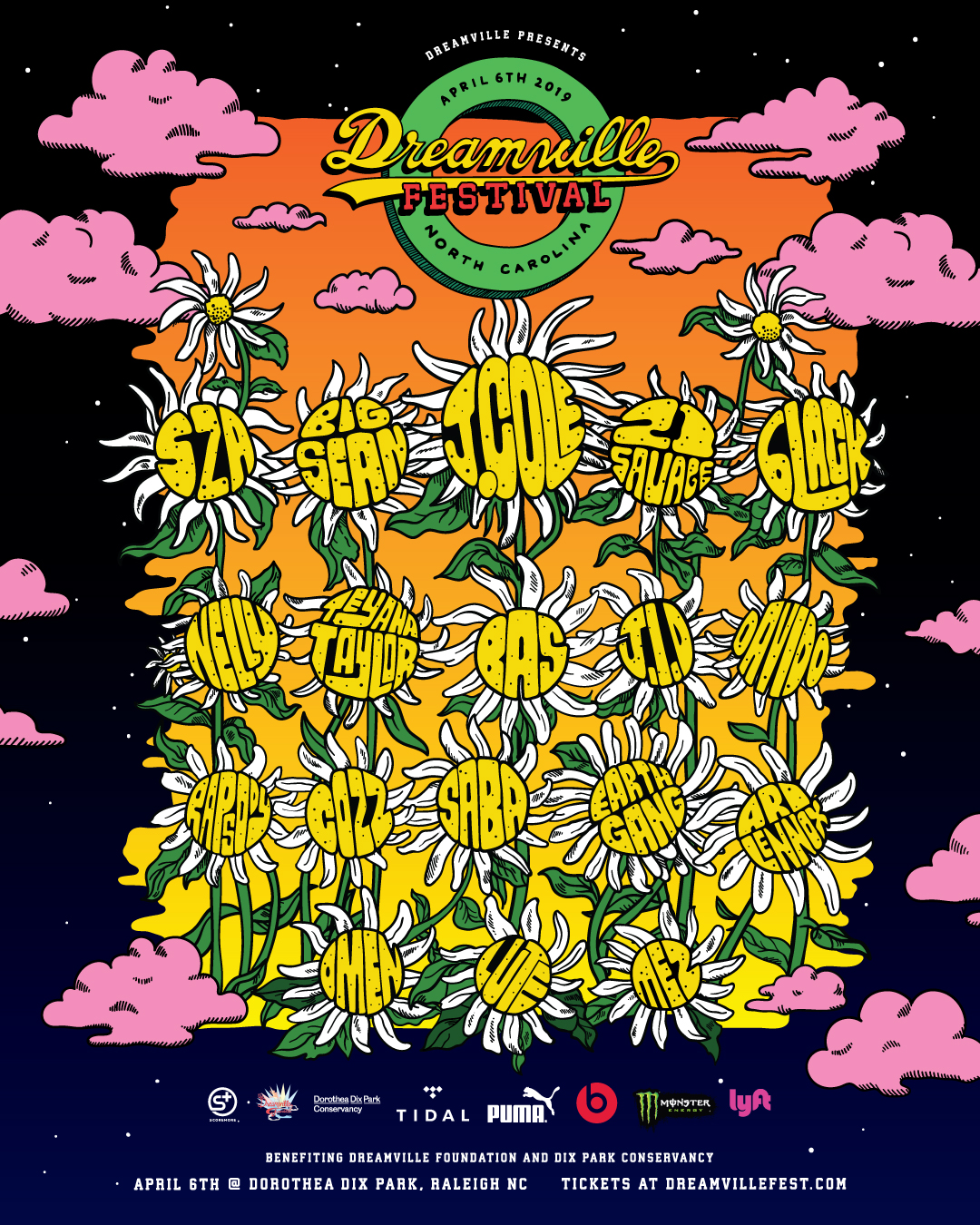 Dreamville Music Festival Lineup